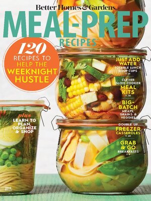 cover image of BH&G Meal-Prep Recipes